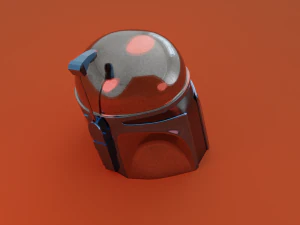 Mandalorian Helmet 3D Model