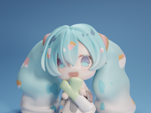 HATSUNE MIKU Modelo de impresión 3D