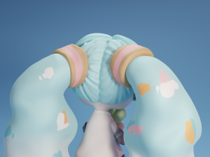 HATSUNE MIKU Modelo de impresión 3D