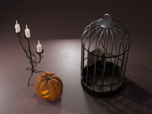 Halloween Fantasy Modelo 3D