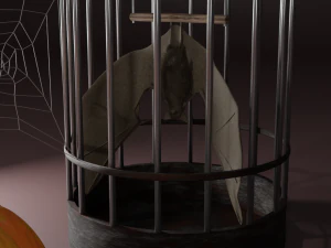 fantas&iacute;a de halloween Modelo 3D