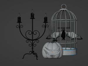 Halloween Fantasy Modelo 3D