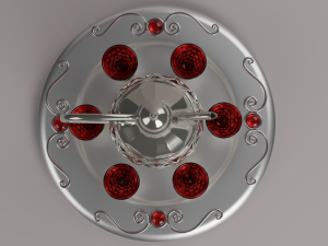 Decanter with glasses 3Dモデル