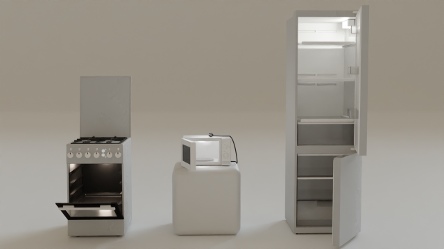 Refrigerator and store gas stove