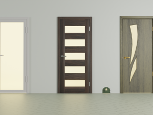 Doors set 3D Модель