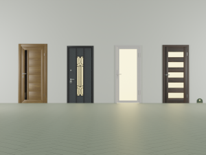 Doors set 3D Модель