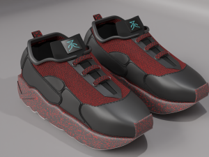 Sneakers Modèle 3D