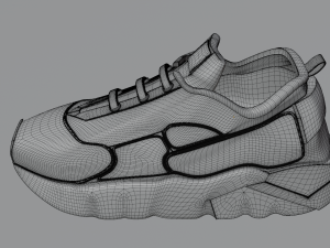 Sneakers Modèle 3D