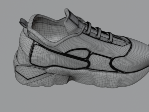 Sneakers Modèle 3D