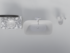 3D Sanitary ware and bathroom furniture model 3D Модель