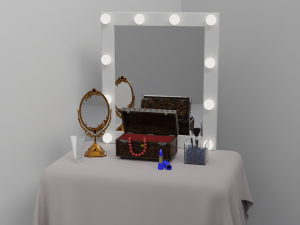 Womens little things 3D 모델