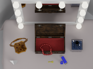 Womens little things 3D 모델