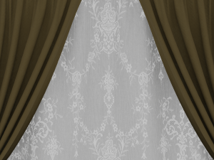 Curtains 3D Model