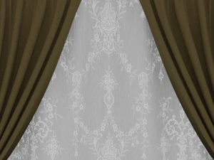 Cortinas Modelo 3D