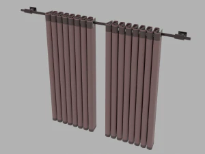 Curtains 3D Model