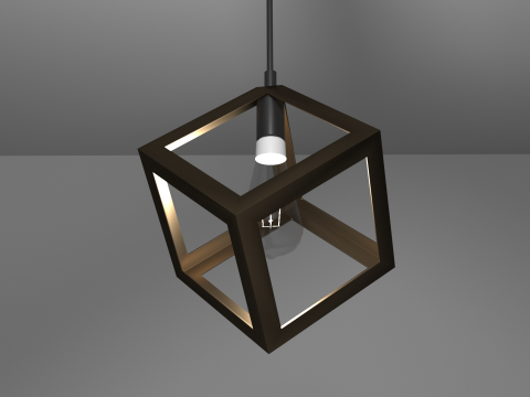 Pendant lamps 3D-Modell