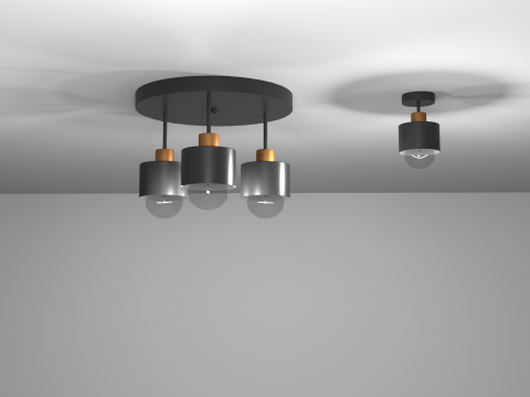 Pendant lamps 3D-Modell