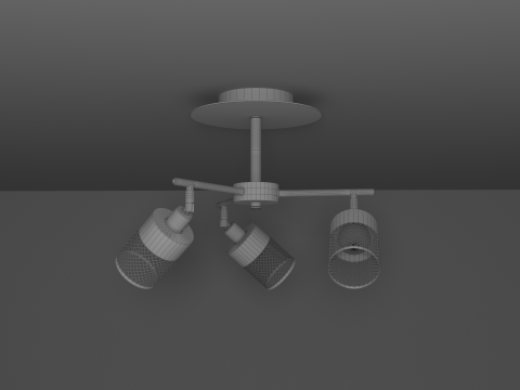 Pendant lamps 3D-Modell
