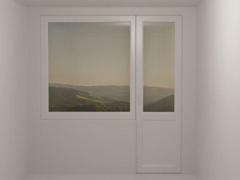 Plastic windows collection of 6 pieces 3D Модель