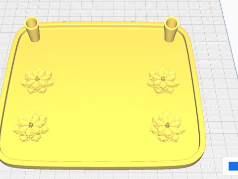 Altar for incense sticks Buddha 3D 打印模型