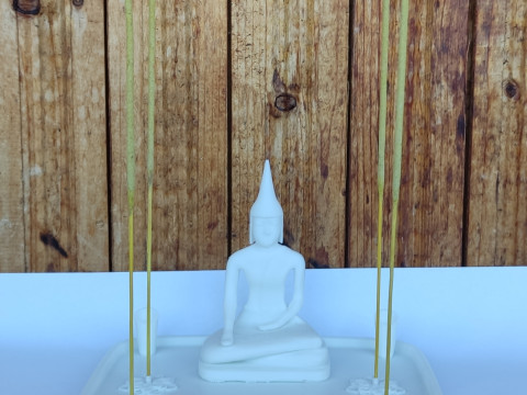 Altar for incense sticks Buddha 3D 打印模型
