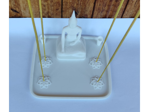 Altar for incense sticks Buddha 3D 打印模型