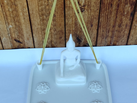 Altar for incense sticks Buddha 3D 打印模型