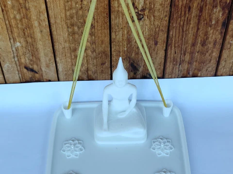 Altar for incense sticks Buddha 3D Print Model