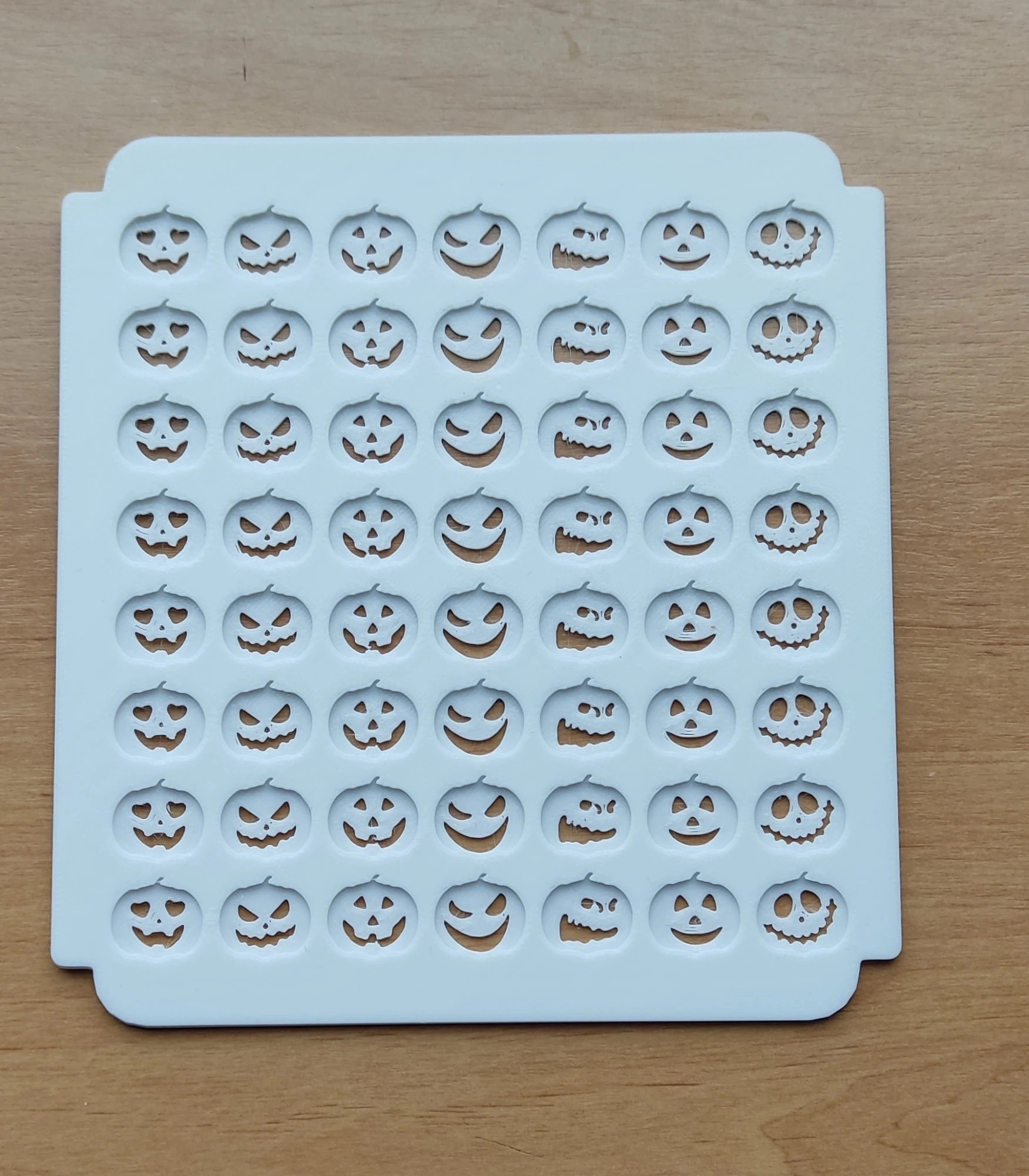 Sprinkle Stencil pumpkin Design Digital STL file for 3D printing cookie maker download 3D Print Model .c4d .max .obj .3ds .fbx .stl .blend 