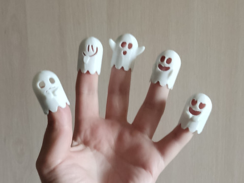 Ghosts Modello di stampa 3D