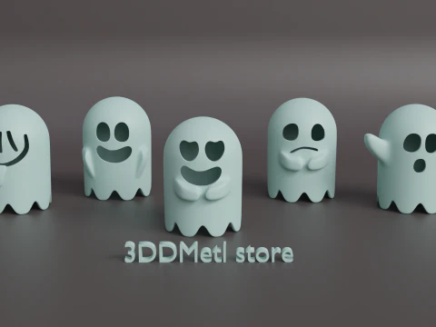 Привиди 3D Принт Модель