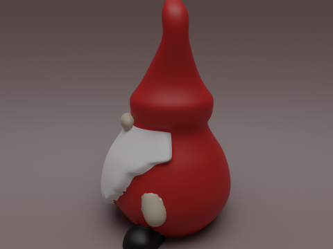Christmas gnome Digital STL file for 3D printing 3D Baskı Modeli