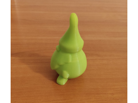 Christmas gnome Digital STL file for 3D printing 3D Baskı Modeli