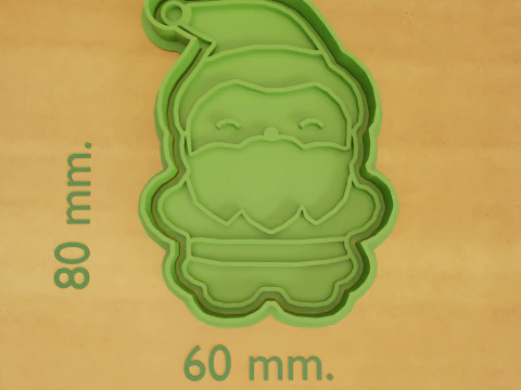 Cookie cutters Set of 5 pieces 3D Print Model