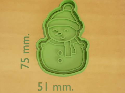 Cookie cutters Set of 5 pieces 3D Print Model