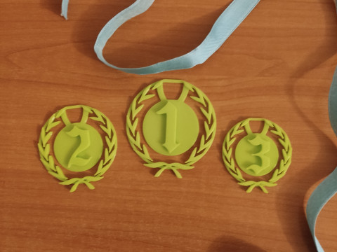 Medals 3Dプリントモデル