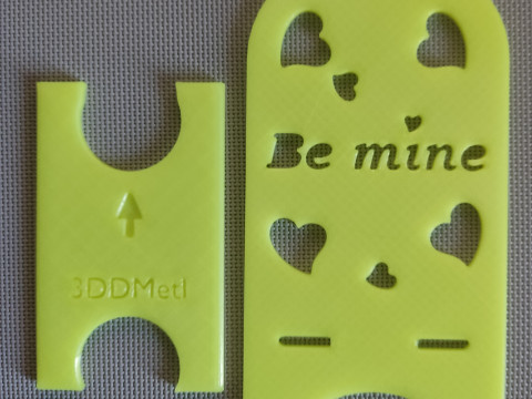 Phone stand Be mine digital product stl files Modello di stampa 3D