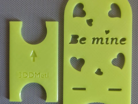 Phone stand Be mine digital product stl files 3D Print Model