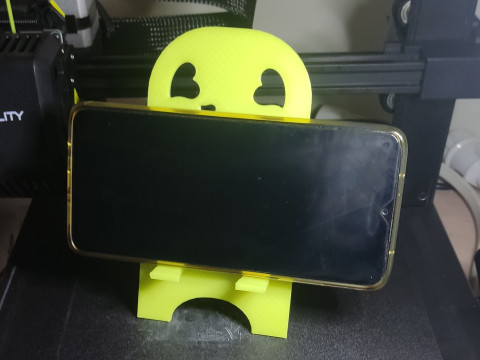 Phone stand Be mine digital product stl files Modello di stampa 3D