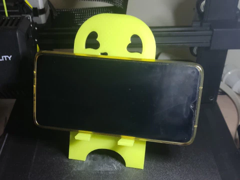 Phone stand Be mine digital product stl files 3D Print Model