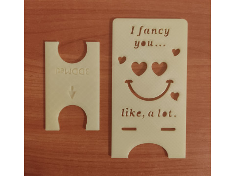 Phone stand i fancy you digital product stl files 3D Принт Модель