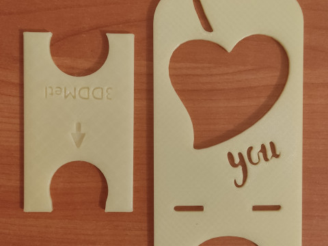 Phone stand i love you digital product stl files 3D-Druckmodell