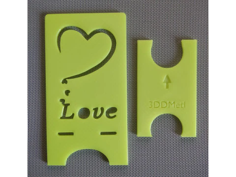 Phone stand Love digital product stl files 3D Print Model