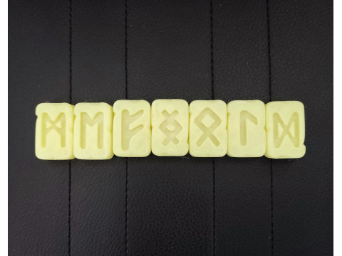 Elder futhark runes 241 3D Print Model