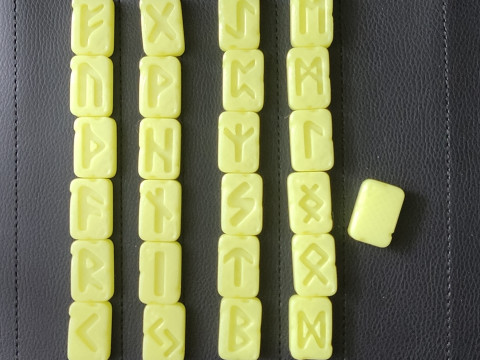 Elder futhark runes 241 3D Print Model