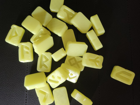Elder futhark runes 241 3D Print Model