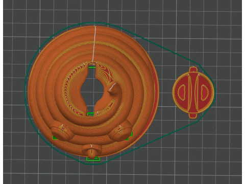 Poop-shaped piggy bank stl gcode files for 3d printing 3D Print Model