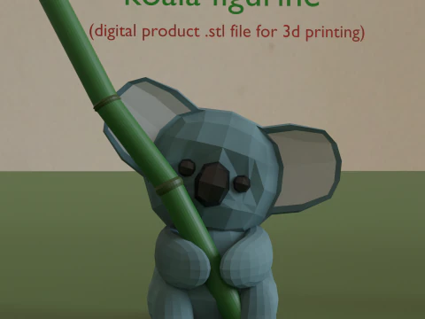 Figurka - koala Model do druku 3D