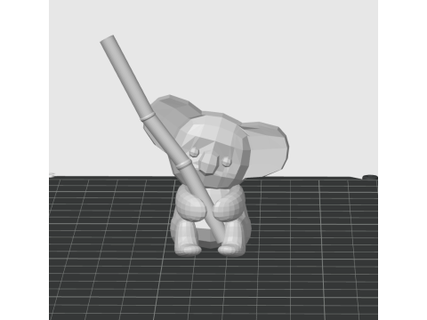 Figurine - koala 3D 打印模型