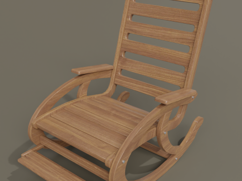 Rocking chair Modelo de impresión 3D